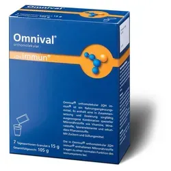 Omnival orthomolekul.2OH immun 7 TP Granulat 7 St