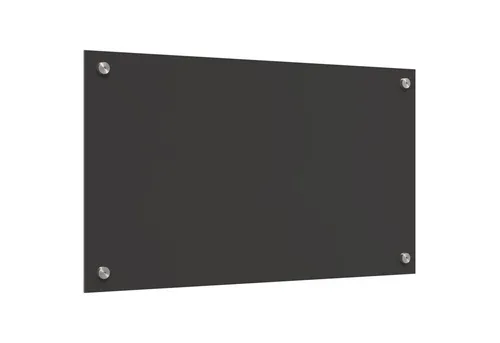 vidaXL Küchenrückwand Dunkelgrau 70x40x0,6 cm Hartglas in grau von vidaXL