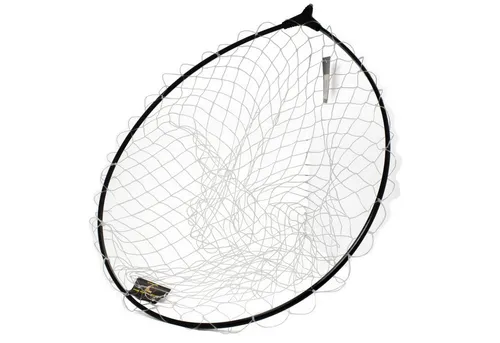 Fishing Tackle Max Keschernetz FTM Kescherkopf Ghost Trout 60x50x50cm - FTM Kescherkopf Ghost Trout 60x50x50cm – ideal für das Angeln auf Forellen. Mit robustem Gewinde für einfaches Anbringen an Kescherstäben. Praktisch und zuverlässig für jeden Angler.