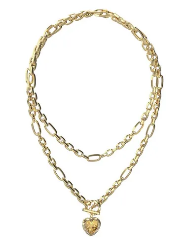 Guess Kette mit Anhänger Herz Goldfarben von GUESS