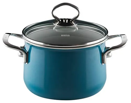 Riess Fleischtopf 16cm, Aquamarin von Riess