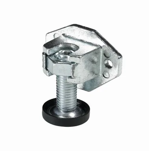 Hettich Verstellfuß für Sockelmontage verzinkt M10 x 38 mm Möbelfuß