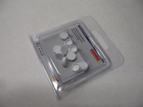 Gardinen Abdeckkappen  weiss von ES Logistik