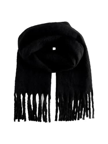 NEXT Damen Standard Schwerer Deckenschal Schwarz One Size