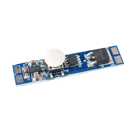 LED Schalter Button für Streifen Stripe Strip Band Licht 12-24V Aluminiumprofil