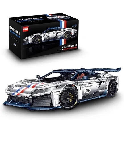 Guly 10656 F80 Supercar Klemmbaustein-Set 1:8 – 3.998 Teile