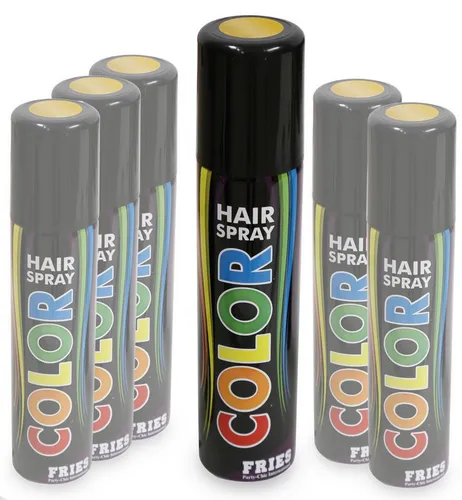 Fries Haarfarbe Haarspray Color Hair Spray Farbspray Haare Haar Sprühdose Farben 100ml, 1-tlg.