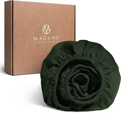 MAGANO Premium Spannbettlaken - Ultra weich & knitterarm - MAGANO® Spannbettlaken für höchsten Schlafkomfort. Genießen Sie die einzigartige, doppelt gebürstete Oberfläche, die für ein traumhaft weiches Hautgefühl sorgt. Ideal für Allergiker und strapazierfähig – jetzt entdecken!