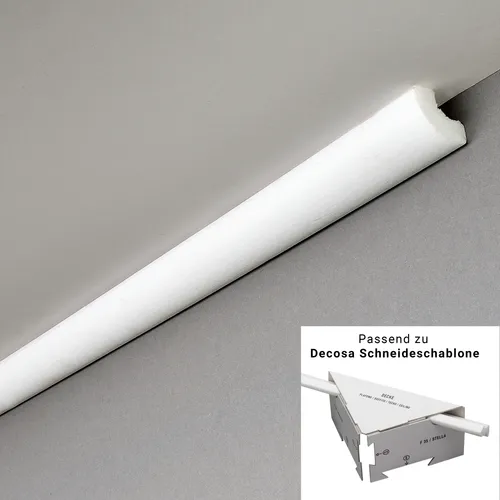 Decosa Zierprofil H15 (Susanna), 20 x 20 mm, 2 m - 001 Stück