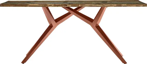 SIT Esstisch aus lackiertem Altholz - Eleganter Esstisch aus Massivholz, pflegeleicht und feuchtigkeitsbeständig – perfekt für gesellige Abende im Esszimmer.