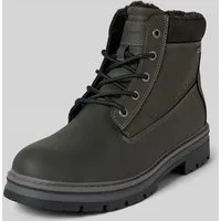 Tom Tailor Herren Schnürboots EUR 43 - Wanderschuhe mit wasserabweisender TEX-Membran, warm gefüttert und ideal für kalte Tage - praktischer Reißverschluss für einfaches An- und Ausziehen.
