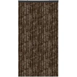Arsvita Flauschvorhang 120x220 Unistreifen braun in braun von Arsvita