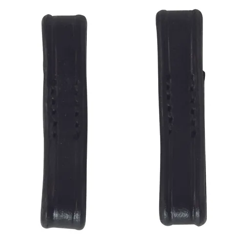 Waldhausen Schlaufen für Knebeltrense schwarz Leder