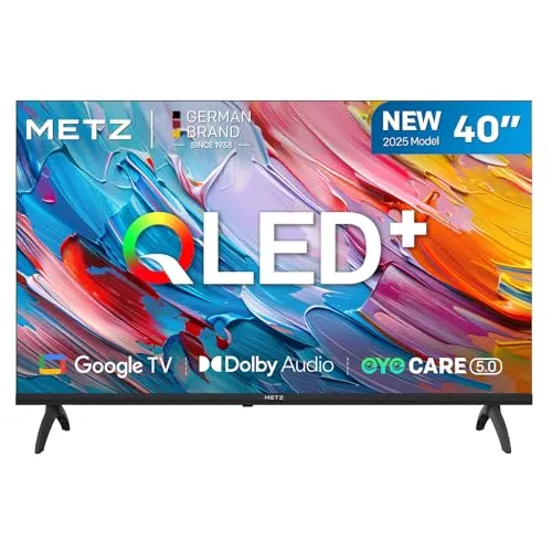 Metz 40 Zoll QLED TV MQF7000Z – 2025 Modell mit Google TV