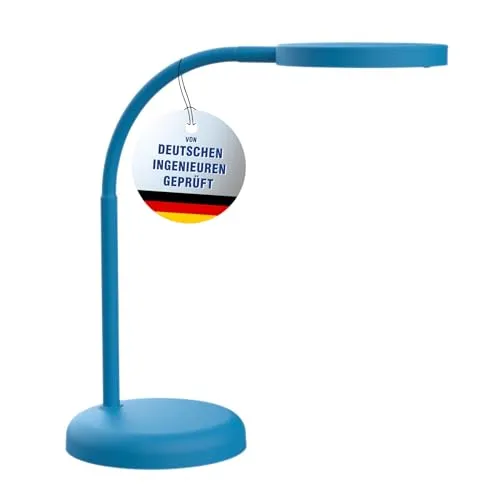 Maul Schreibtischlampe Mauljoy, LED mit Standfuß, 769 Lumen in blau von Maul