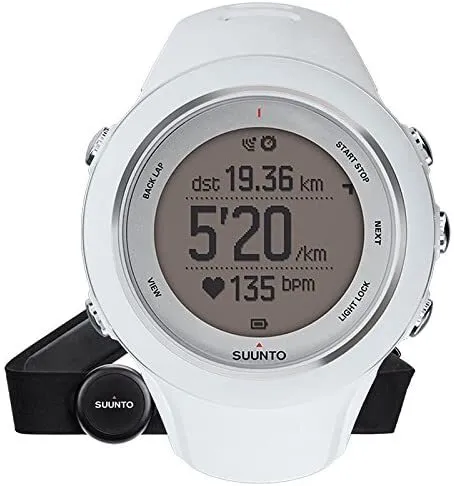 Suunto Unisex Ambit3 Multisport GPS-Uhr, (Gr. M), weiß, SS020680000