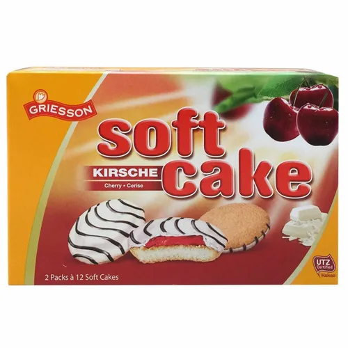 Griesson Soft Cake Kirsch 300g Packung