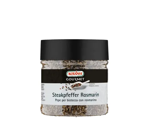 Kotanyi Steakpfeffer Rosmarin verfeinert dunkles Fleisch 260g