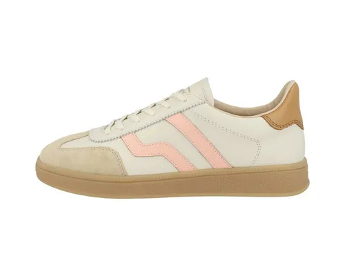 GANT Sneaker Leder in Weiß/Rosa für Damen, Gr. 37 - Sportlicher GANT Sneaker aus hochwertigem Leder, ideal für den Alltag. Mit herausnehmbarem Wechselfußbett für individuelle Anpassung und stabiler Sohle für angenehmes Laufgefühl. Perfekt kombinierbar mit Casual-Outfits.