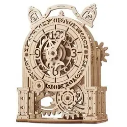 Mechanischer Modellbausatz Vintage-Wecker 70163 von Ugears