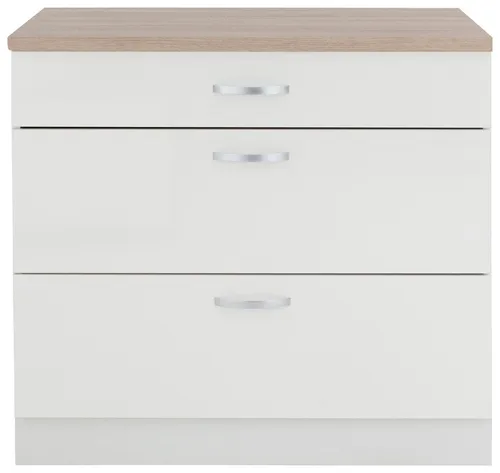 wiho Küchen Unterschrank Flexi Breite 90 cm