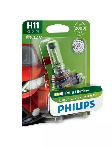 Philips Glühlampe, Fernscheinwerfer LongLife EcoVision 12362LLECOB1
