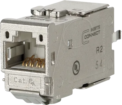 BTR 130B11-Z - Cat.6a Modul, RJ45, Kabelzuführung 180°
