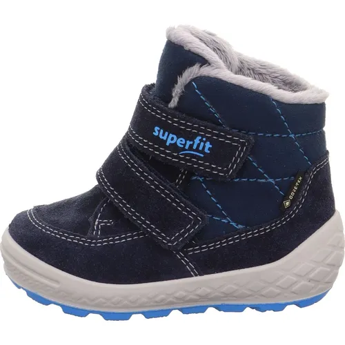Superfit Jungen - GROOVY Boot, Modern, BLAU/TÜRKIS 8000, 25 - Wanderschuhe mit flexibler Laufsohle für optimalen Komfort und Beweglichkeit beim Spielen und Entdecken.