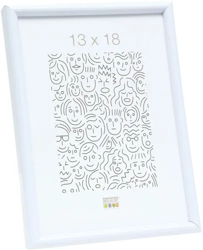 Kunststoffrahmen S011 13x18 cm weiss