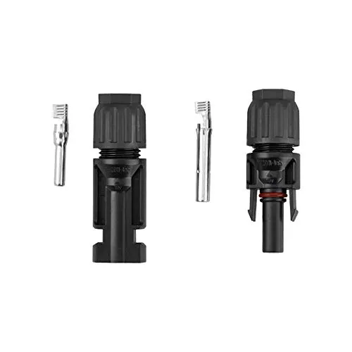 enjoy solar® 1 paar Solarstecker und Buchse für 4-6 mm² Leitungen PV Kabelstecker