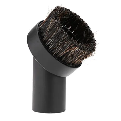 BORDSTRACT Staubsaugerbürstenaufsatz Rosshaar, Staubpinsel Düse Staubsauger, Staubsaugerbürsten, Staubsauger Rosshaarbürste Bodenstaubbürste 32mm Bürstenkopf