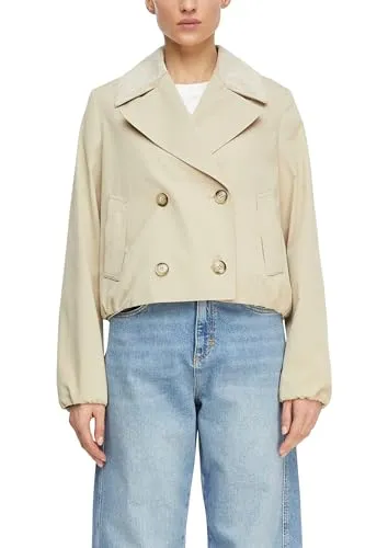 comma Outdoorjacke beige-braun Größe 42 von comma,