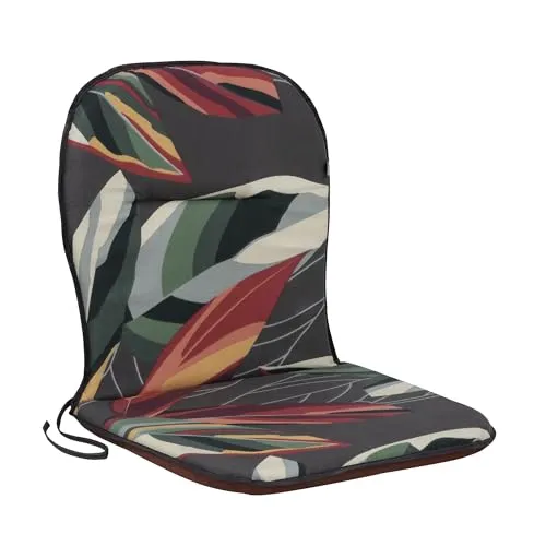 PATIO Stuhlauflage Niedriglehner 80 x 43 cm Ben Monoblock Auflage Wendekissen mit Schnüren Indoor & Outdoor