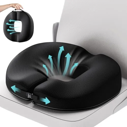 Benazcap Orthopädisches Sitzkissen – Ergonomisches Donut-Kissen für Komfort