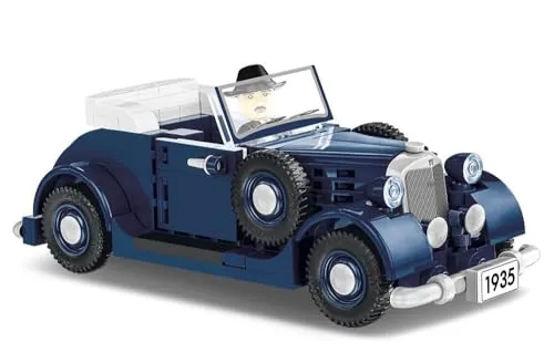 Cobi 2262 Historical Collection - 1935 Horch 830 Cabriolet, kreatives Bauspielzeug für fantasievolles Spielen und perfekte Geschenkidee