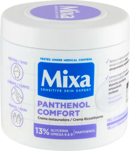 Mixa Panthenol Comfort Wiederherstellungscreme, 400 ml