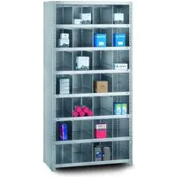 PROREGAL Kleinteileregale Schraubsystem 200x100x30 cm mit 7 Ebenen - Effektives Kleinteilregal mit Schraubsystem für die übersichtliche Lagerung von Kleinteilen. Flexibel anpassbare Fächer und hohe Fachlast von 200 kg pro Fach sorgen für sichere und belastbare Lagerung.