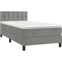 vidaXL Boxspringbett mit Matratze 100x200cm von vidaXL
