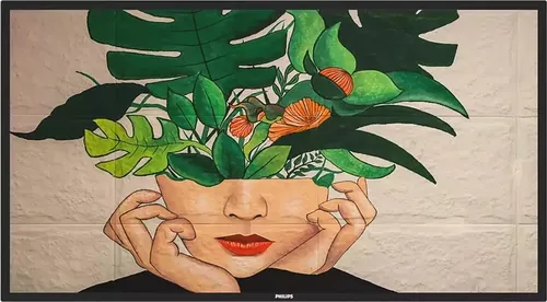 Philips D-Line 50BDL4510D - 50BDL4510D/00 - Monitore mit 49,5 Zoll Bildschirm, ideal für den Dauerbetrieb 24/7 in Innenräumen, perfekt für Werbung und Präsentationen.