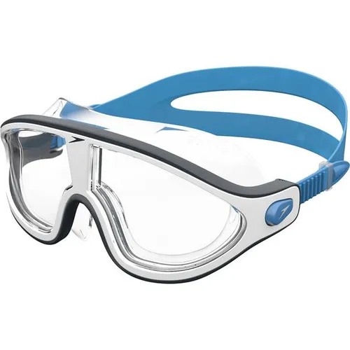 SPEEDO Herren Brille BIOFUSE RIFT GOG V2 AU BLUE/CLEAR - Schwimmbrillen für maximale Sicht und Komfort, dank der innovativen Biofuse-Technologie für ein unbeschwertes Schwimmerlebnis.