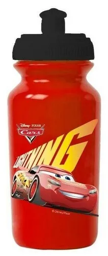 TRINKFLASCHE Fahrradflasche für KINDER 380ml CARS Wasserflasche Radflasche