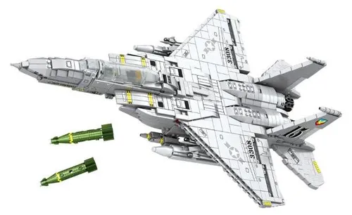 REOBRIX 33034 F-15E Strike Eagle Kampfjet