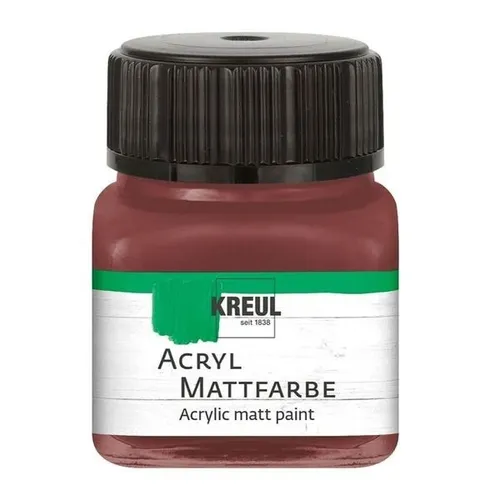 Kreul Acryl Mattfarbe rehbraun 20 ml 100 ml / 12,45 Euro