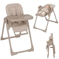 Lionelo Linn Plus Hochstuhl Baby 2 in 1 mit Liegefunktion