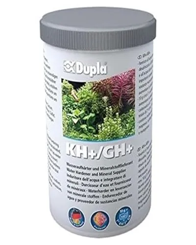 Dupla KH+/GH+ 220 g - Wasseraufhärter und Mineralstofflieferant für Aquarien - Karbonatbildner für stabilen pH-Wert - effiziente Wasseraufbereitung für Ihr Aquarium - Zubehör für Süßwasseraquarien
