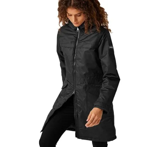 Regatta Damen Wattierte isolierte Jacke mit Kapuze - Funktionsjacke mit federfreier, hochwertiger Isolierung aus recycelten Materialien, wasserabweisend und ideal für stilvolle Outdoor-Aktivitäten.