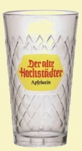 Der alte Hochstädter Apfelwein Glas 0,5 Liter