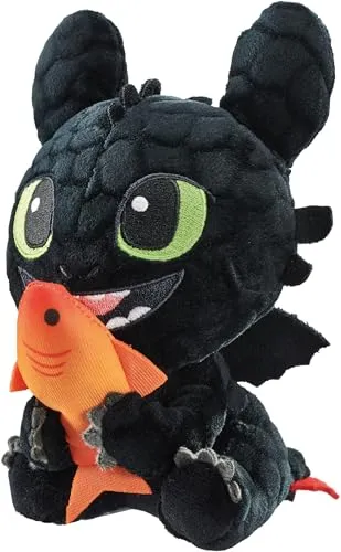 Dragons, Ohnezahn, hungrig, 18 cm: Plüsch Dragons