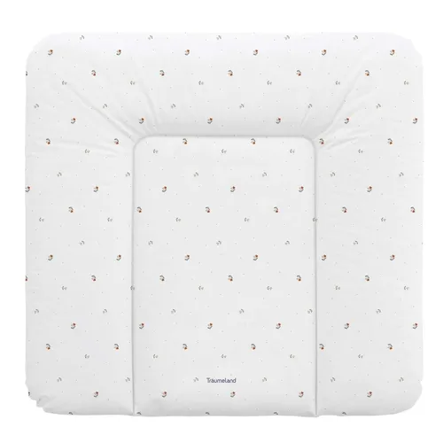 Träumeland Wickelauflage Fiore beige 75 x 85 cm