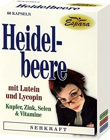 HEIDELBEERE Kapseln 60 St - Apfelessig-Kapseln mit hochwertigen Heidelbeer-Extrakt zur Unterstützung der Gesundheit und des Wohlbefindens.